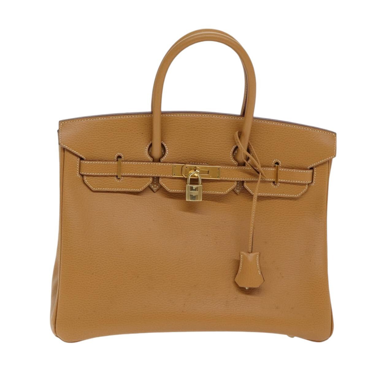 Hermès Birkin 35 in Pelle Beige – Oro Hardware - Etoilux