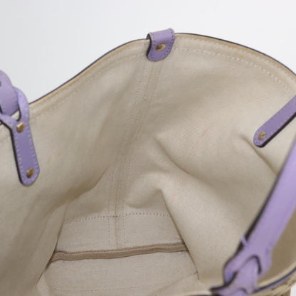 Gucci Craft Tote GG Canvas Beige/Lilla con Pochette – 33 cm - Etoilux