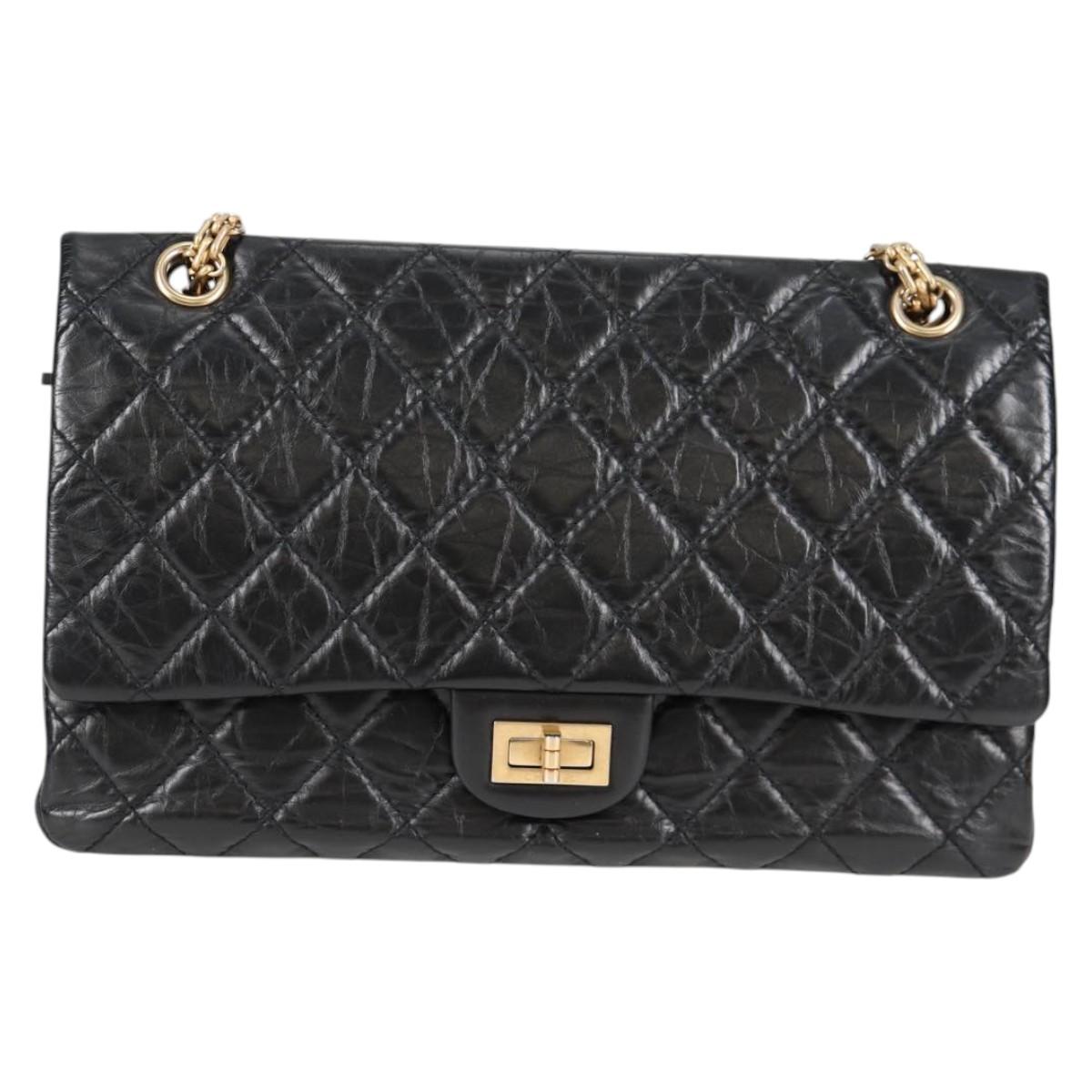Chanel 2.55 – Pelle Nera – 28 cm - Etoilux