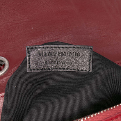 Saint Laurent LouLou Medium in pelle trapuntata – Rosso (2018) - Etoilux