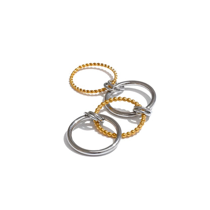 BEHI WAVE RING - Etoilux