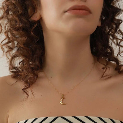 BEHI MOON NECKLACE - Etoilux