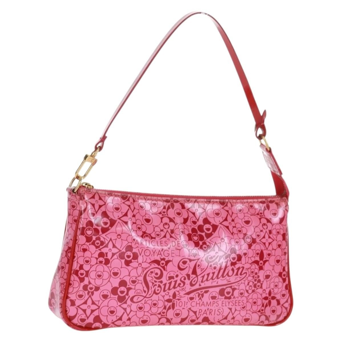 Louis Vuitton Pochette Accessoires – Cosmic Blossom x Takashi Murakami – Rosa – 2010 - Etoilux