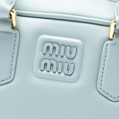 Miu Miu Arcadie in Pelle Celeste – Size 22 - Etoilux
