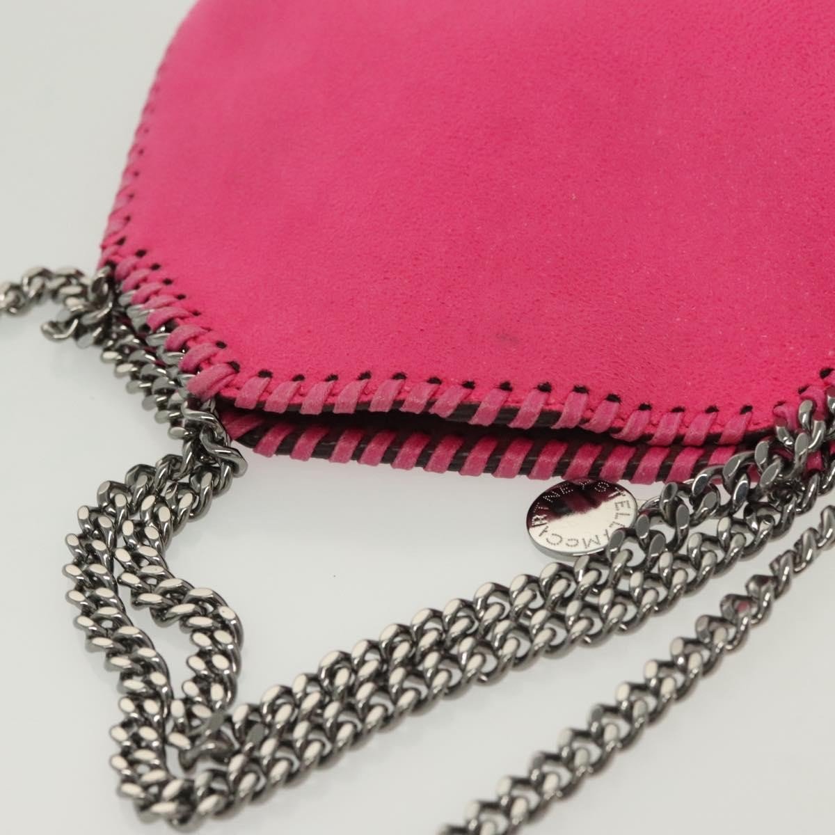 Stella McCartney Falabella Mini Tote Shaggy Deer Fuchsia Hardware Ruthenium - Etoilux