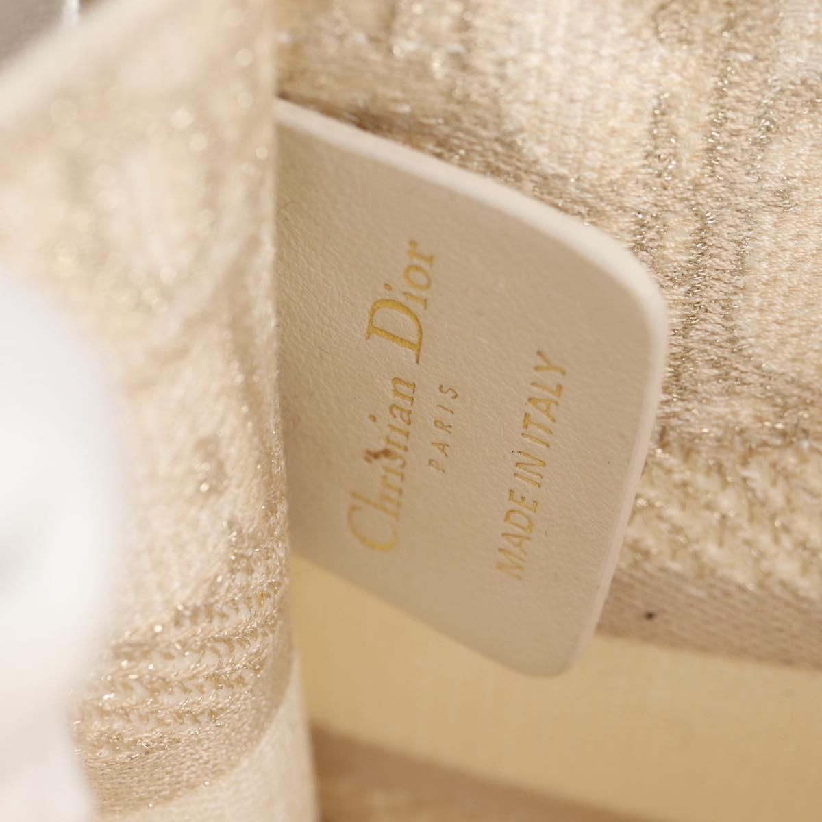Christian Dior Book Tote Mini – Tela Trotter Beige – Made in Italy - Etoilux