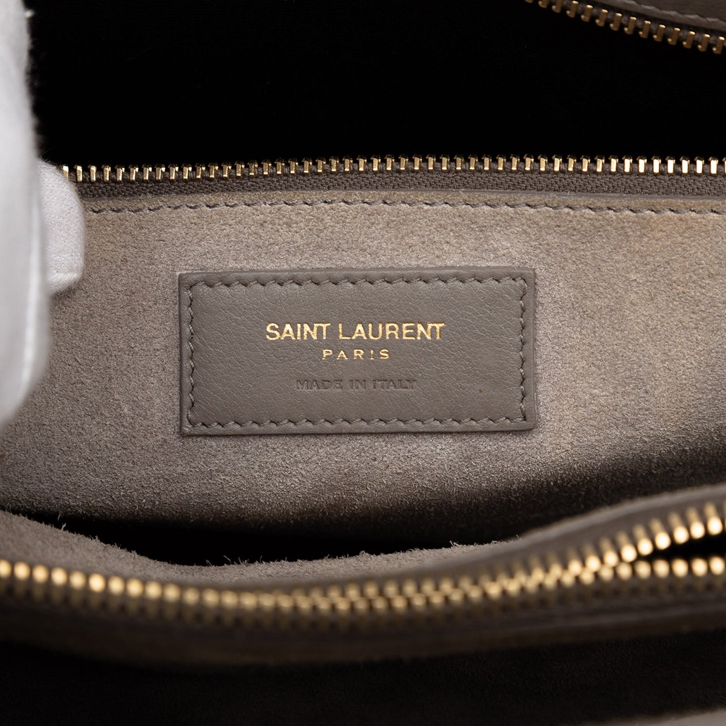 Saint Laurent – Sac De Jour Piccola in pelle di vitello marrone - Etoilux