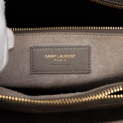 Saint Laurent – Sac De Jour Piccola in pelle di vitello marrone - Etoilux