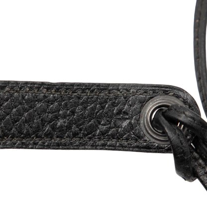 Hermès Courchevel Pochette Belt Bag 1981 – Pelle Vitello Noir - Etoilux