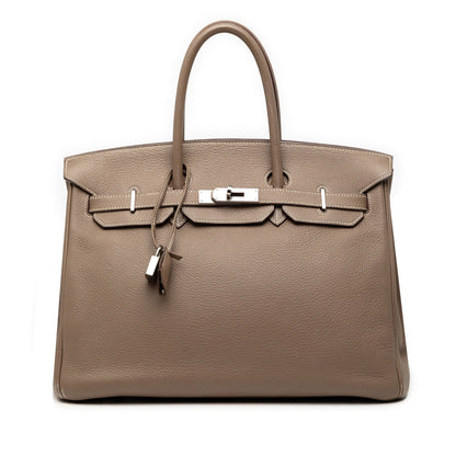 Hermès Birkin 35 – Togo Etoupe 2005 - Etoilux