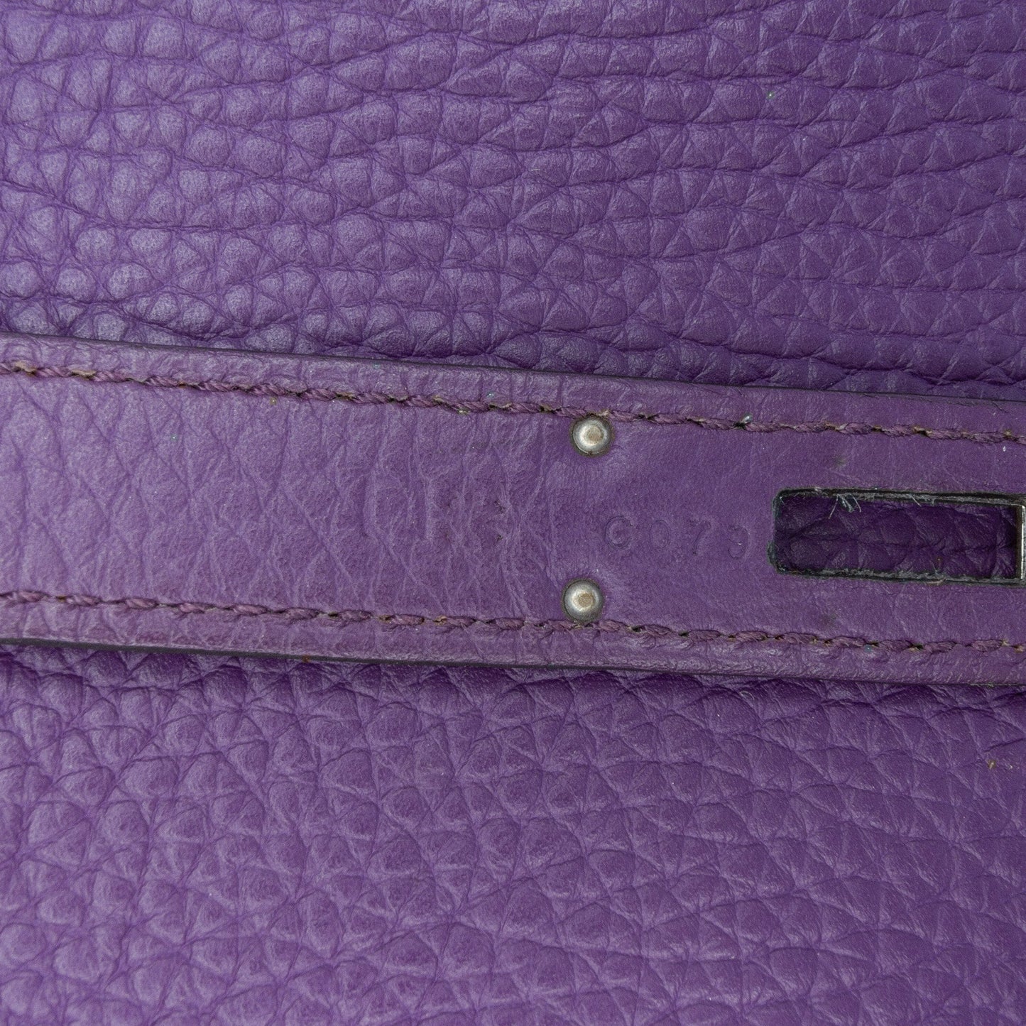 Hermès Kelly II 35 Retourne – Togo Ultraviolet (2011) - Etoilux