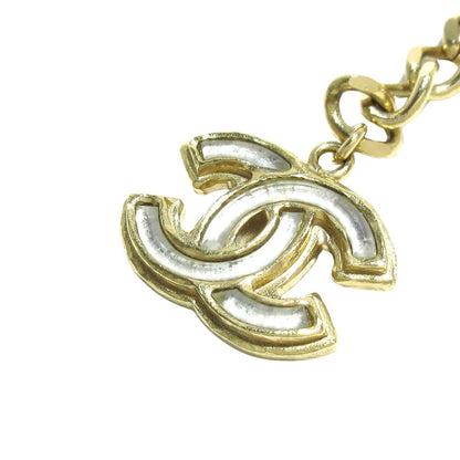 Chanel Sautoir Perle Avorio Pendente CC Bicolor Gold – Collezione 12A - Etoilux