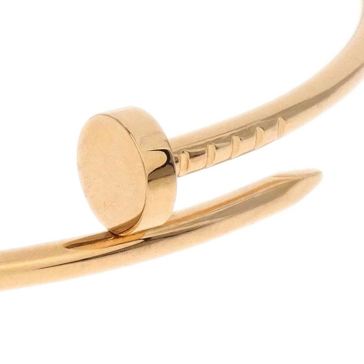 Cartier – Juste un Clou Bracelet in Oro Giallo 750 – Size 19 - Etoilux
