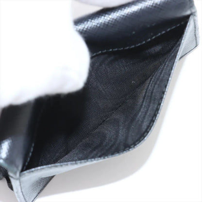 Prada – Porta Carte in Pelle Saffiano Nero - Etoilux