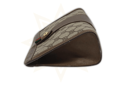 Gucci Pochette Vintage in tela GG Supreme con Web – Iconica & Unisex - Etoilux