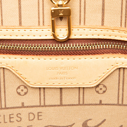 Louis Vuitton Neverfull GM Monogram Canvas Marrone – Made in France 2007 - Etoilux