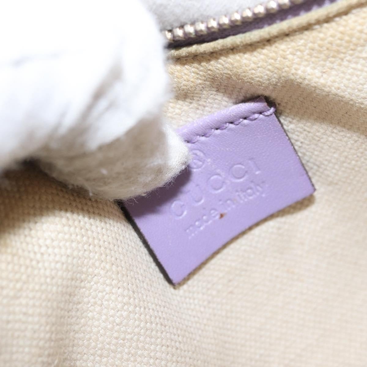 Gucci Craft Tote GG Canvas Beige/Lilla con Pochette – 33 cm - Etoilux