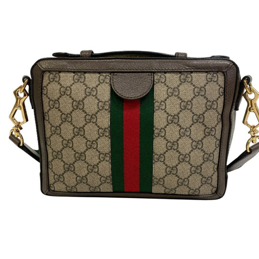 Gucci Ophidia GG Supreme Messenger Bag – Canvas & Leather – Medium Size - Etoilux