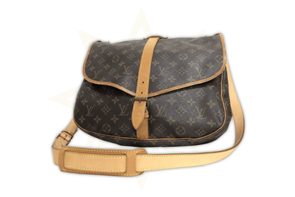 Louis Vuitton Saumur 35 in tela Monogram Canvas - Etoilux