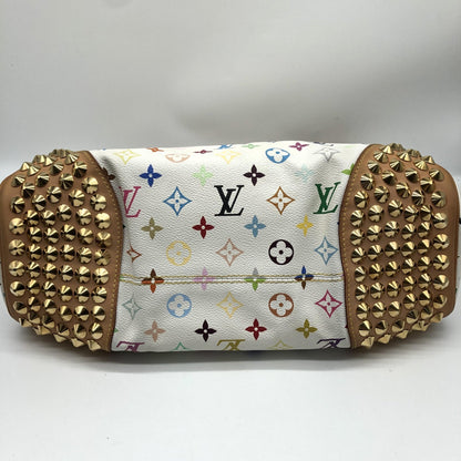 Louis Vuitton Chrissie MM Monogram Multicolore Blanc – 38 cm - Etoilux