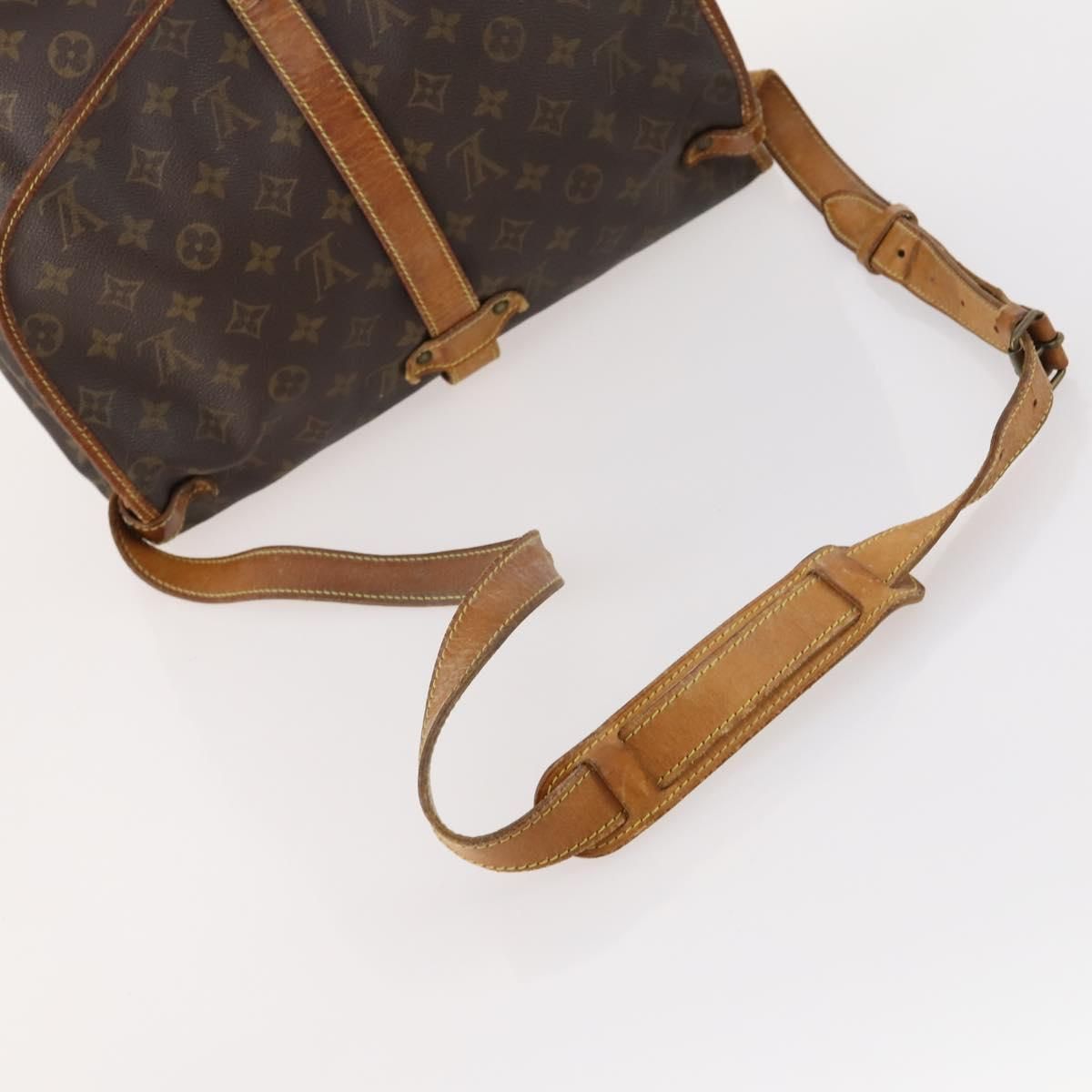 Louis Vuitton Saumur 35 Tela Monogram Vintage – 35 cm - Etoilux