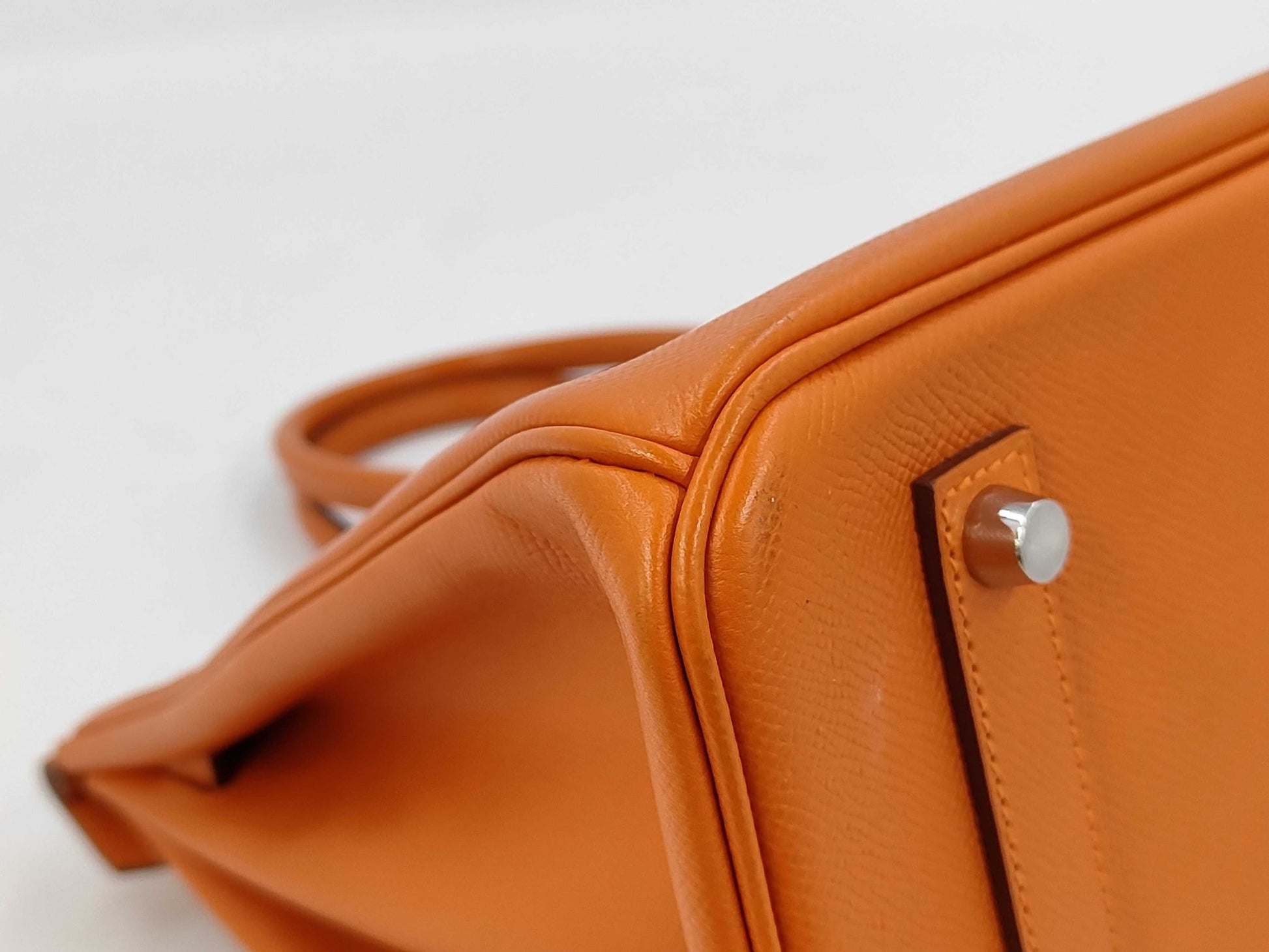 Hermès Birkin 35 Pelle Epsom Orange H Hardware Palladio – 2013 - Etoilux