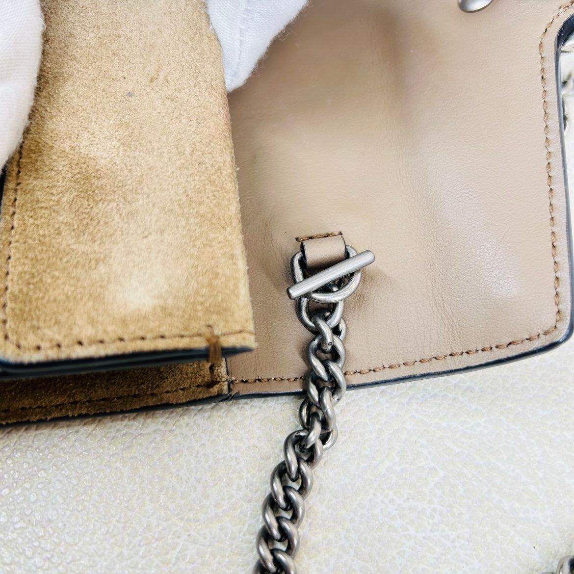 Gucci Dionysus Super Mini in tela GG Supreme – Khaki - Etoilux