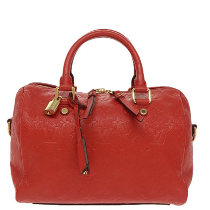 Louis Vuitton Speedy Bandoulière 25 Monogram Empreinte Giant – Red - Etoilux