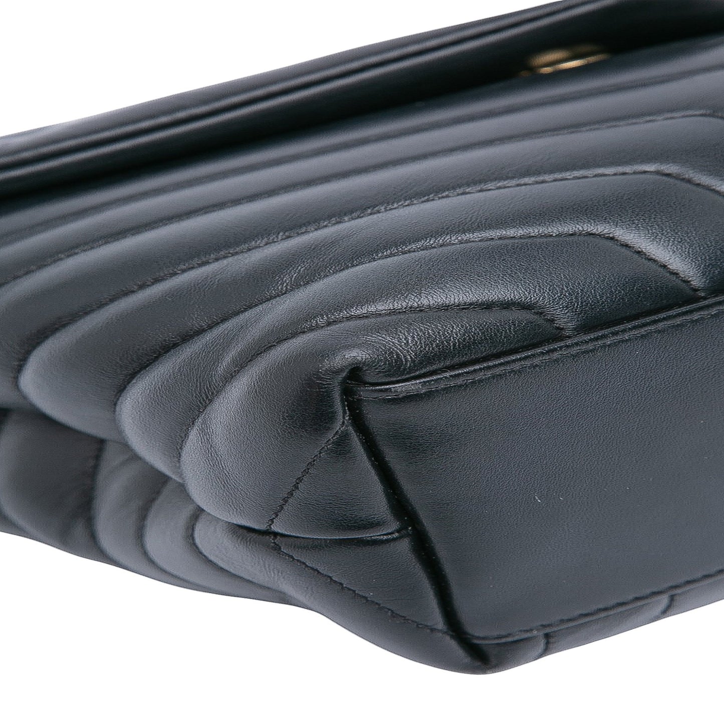 SAINT LAURENT – LouLou Medium in pelle matelassé nera (2020) - Etoilux
