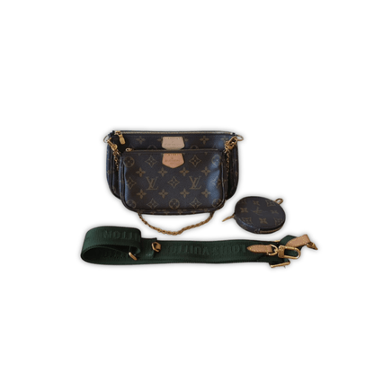 Louis Vuitton Multi Pochette Accessories Monogram Khaki - Etoilux