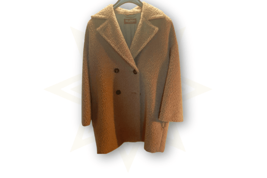 Cappotto Teddy Max Mara Studio in Alpaca e Lana Vergine - Taglia 36 - Etoilux