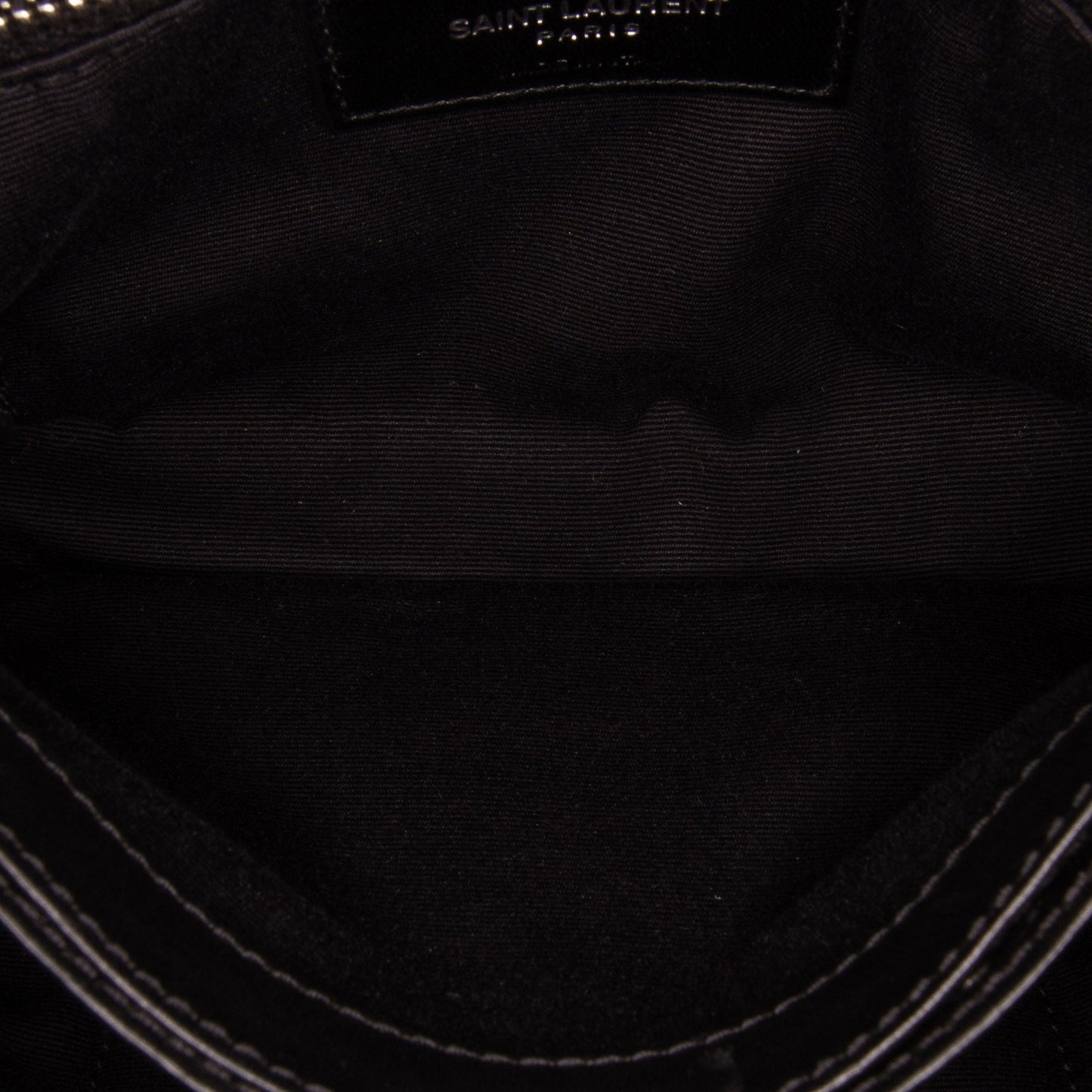 Saint Laurent – Borsa a Tracolla in Shearling Nero – 2018 - Etoilux