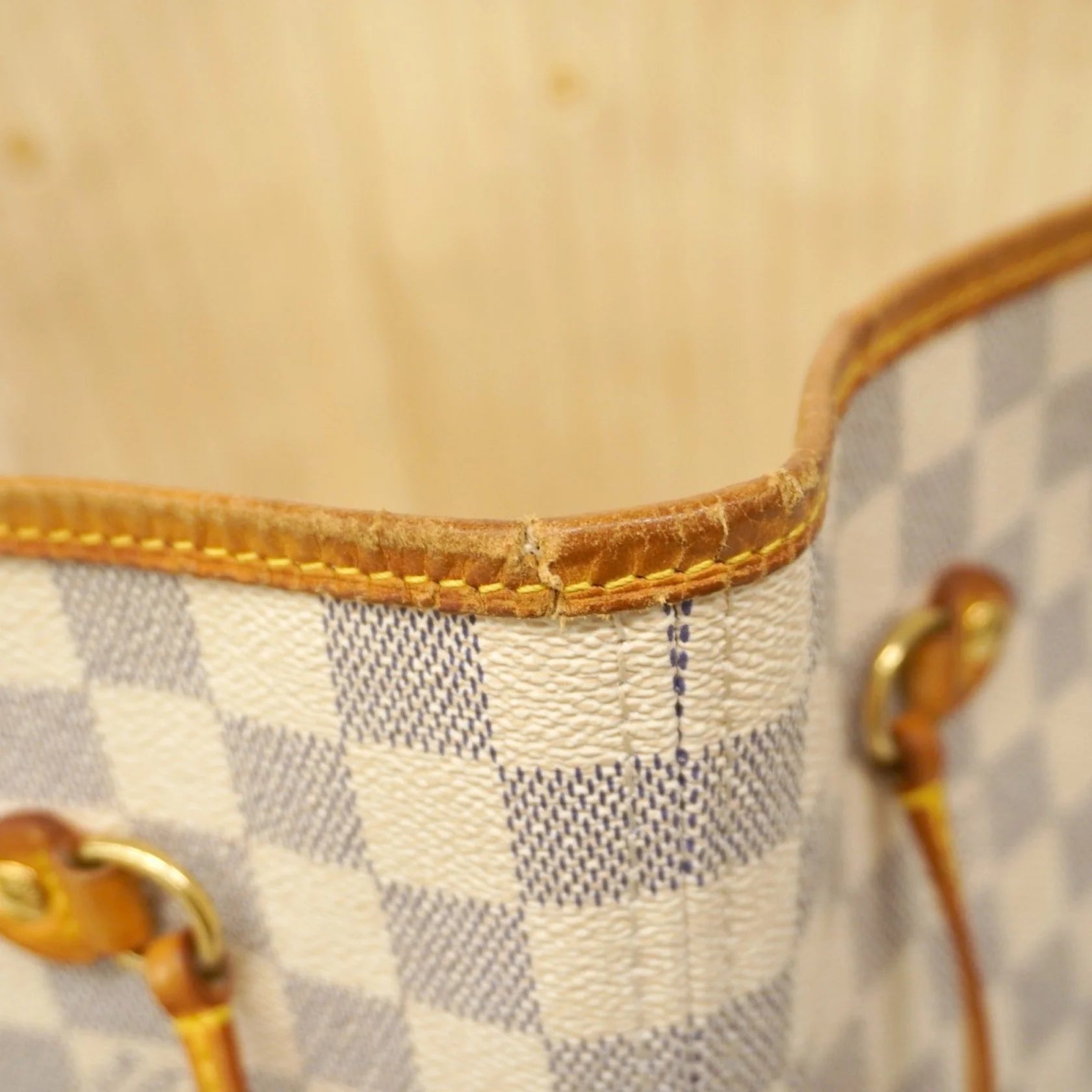 Louis Vuitton Neverfull MM Damier Azur Canvas – Made in France - Etoilux