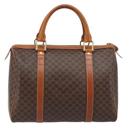 Céline Vintage Boston Macadam Canvas Pelle Cognac – 32 cm. eylo1er8pw - Etoilux