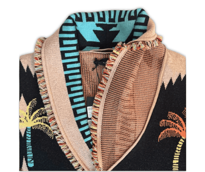 Alanui Iconic Jacquard Cardigan – Edizione Palm Pattern - Etoilux