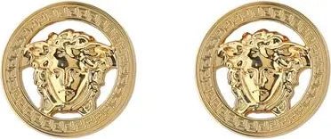 Versace – Orecchini Medusa in Ottone Placcato Oro – AW25 - Etoilux