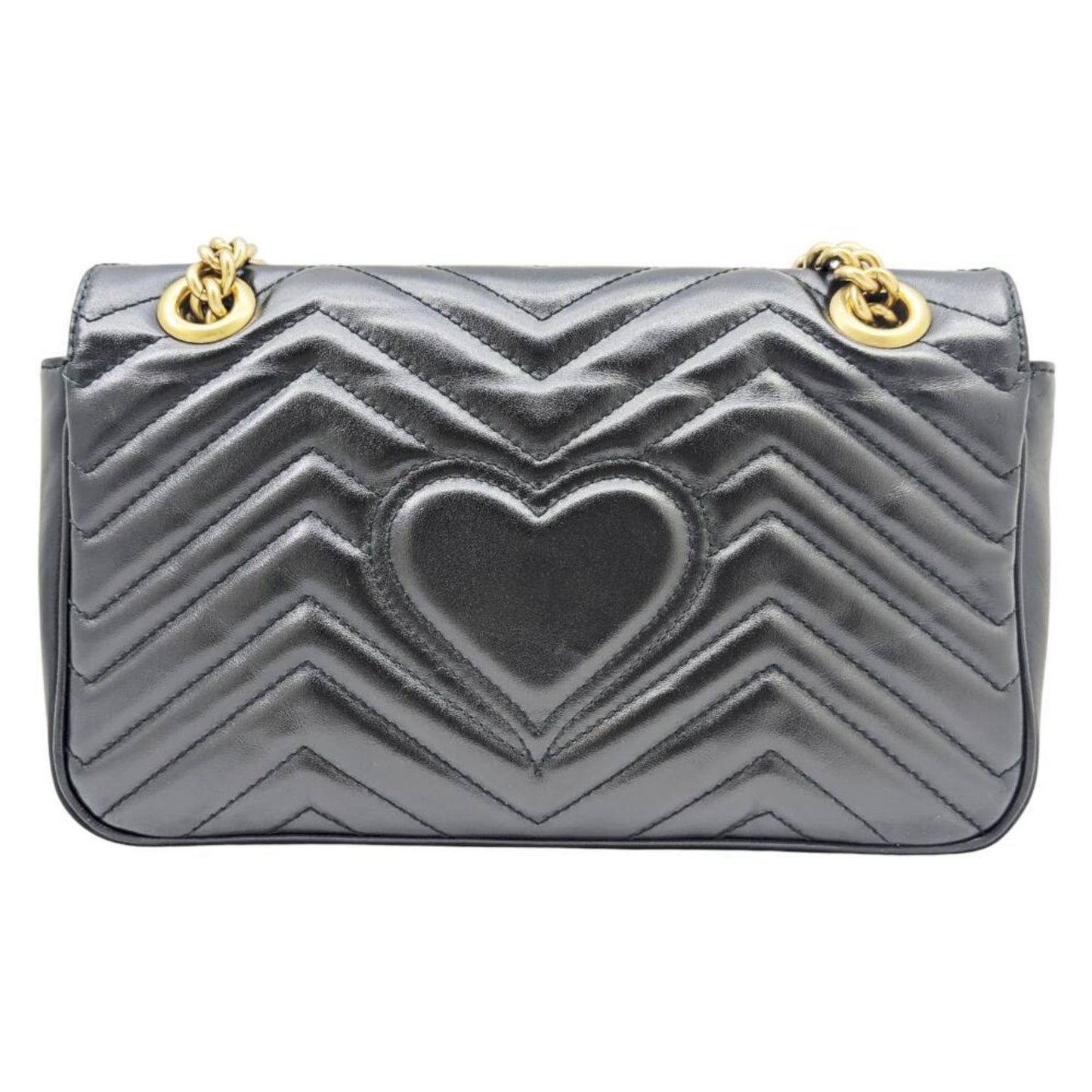 Gucci GG Marmont Small – Pelle Nera Matelassé - Etoilux