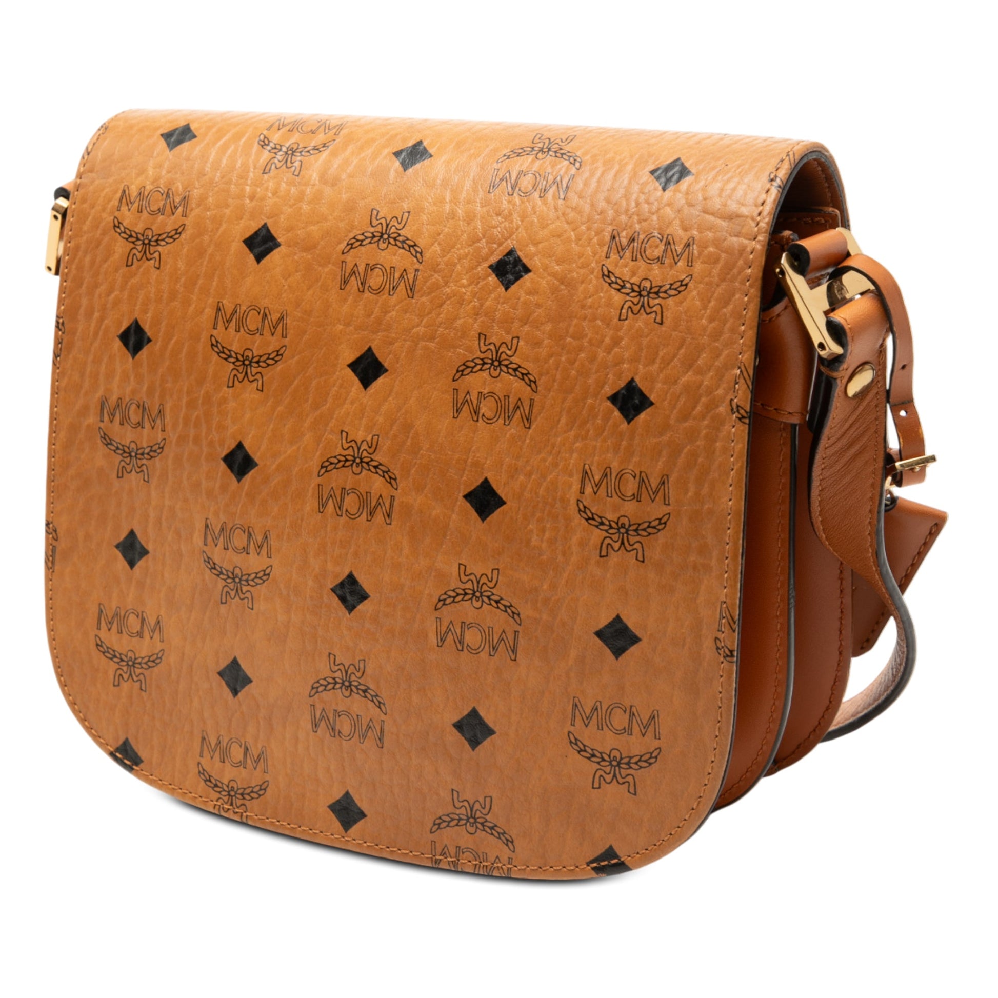 MCM Patricia – Borsa a Tracolla Piccola in Tela Visetos - Etoilux