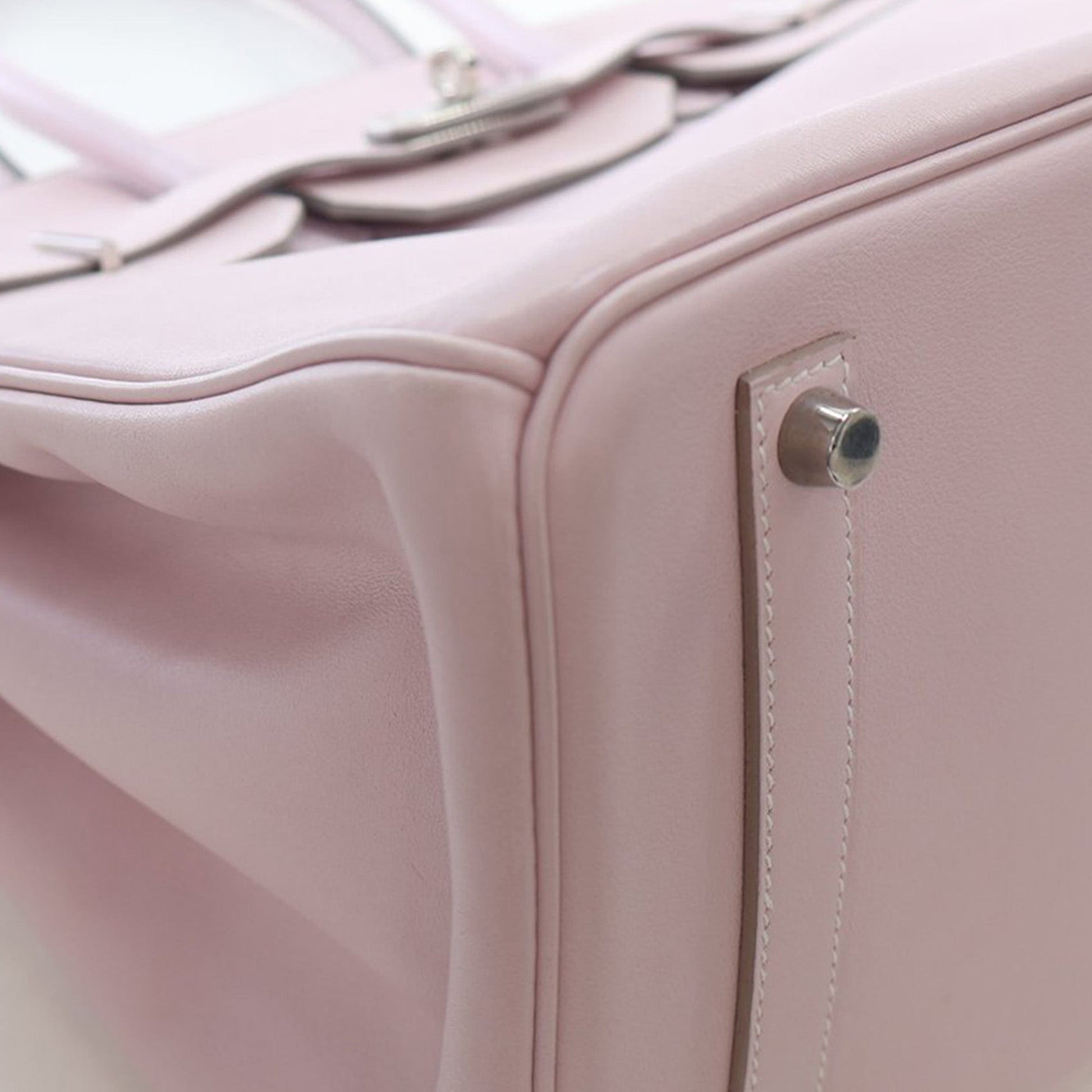 Hermès Birkin Retourne 35 in pelle Swift Rose Dragee (2009) – Size 35 - Etoilux