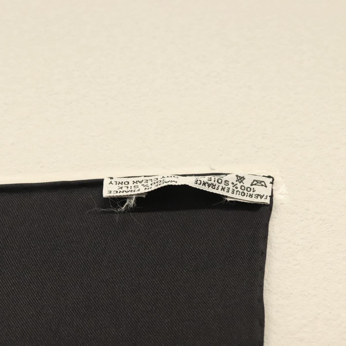 Hermès Carré 90 "Couvée d'Hermès" Seta Nera – Latham - Etoilux