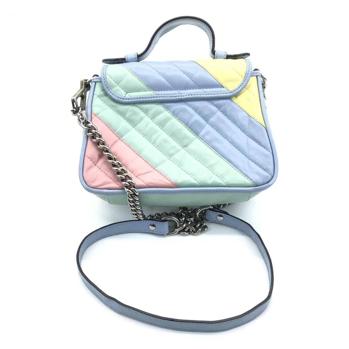 Gucci GG Marmont Mini – Pelle trapuntata pastello - Etoilux