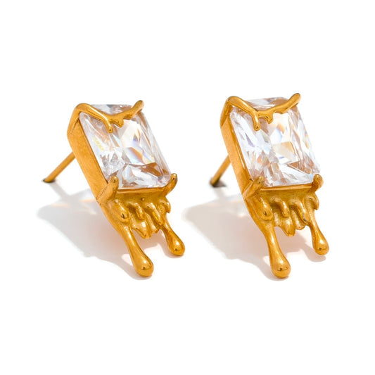 BEHI TIARA EARRINGS - Etoilux