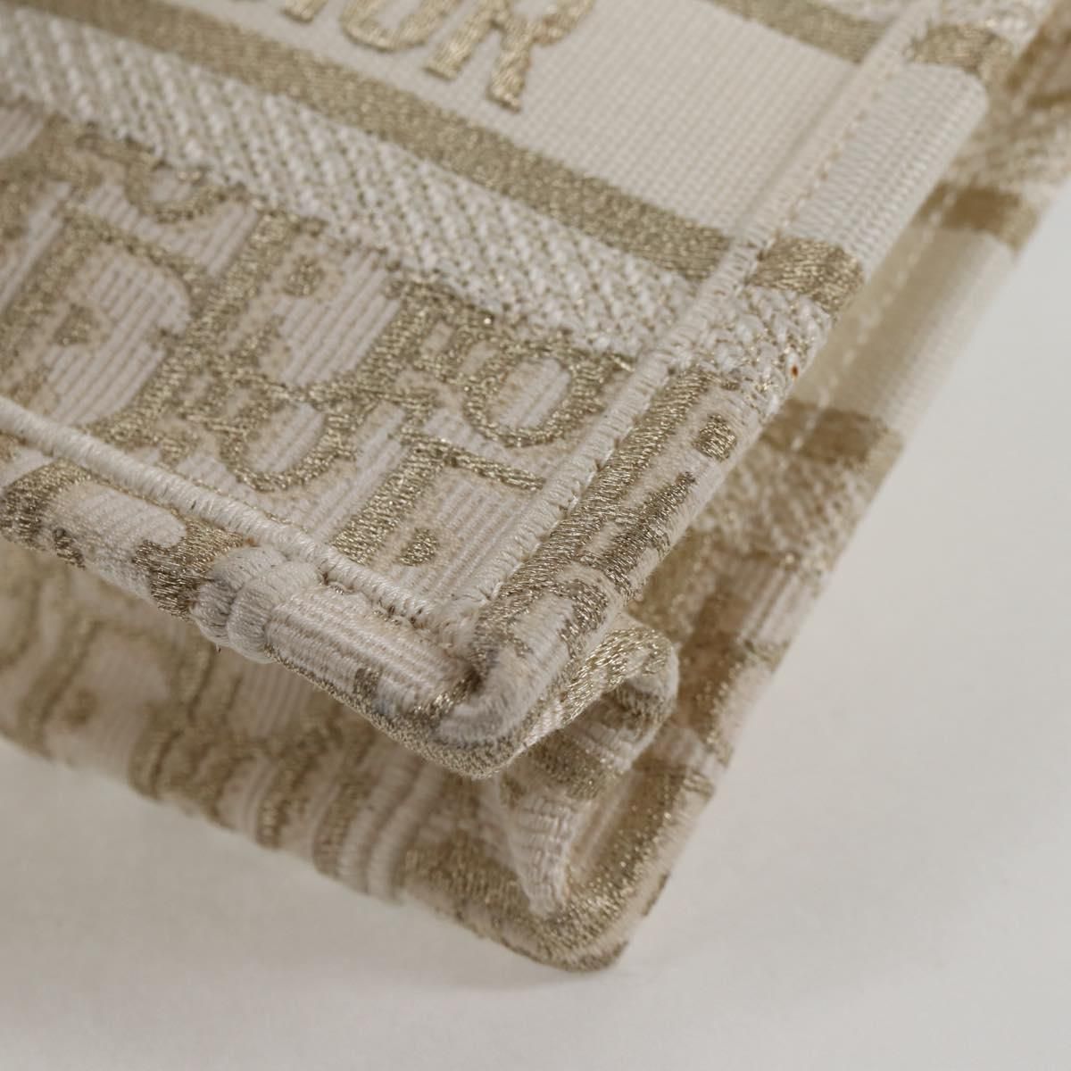 Christian Dior Book Tote Mini – Tela Trotter Beige – Made in Italy - Etoilux