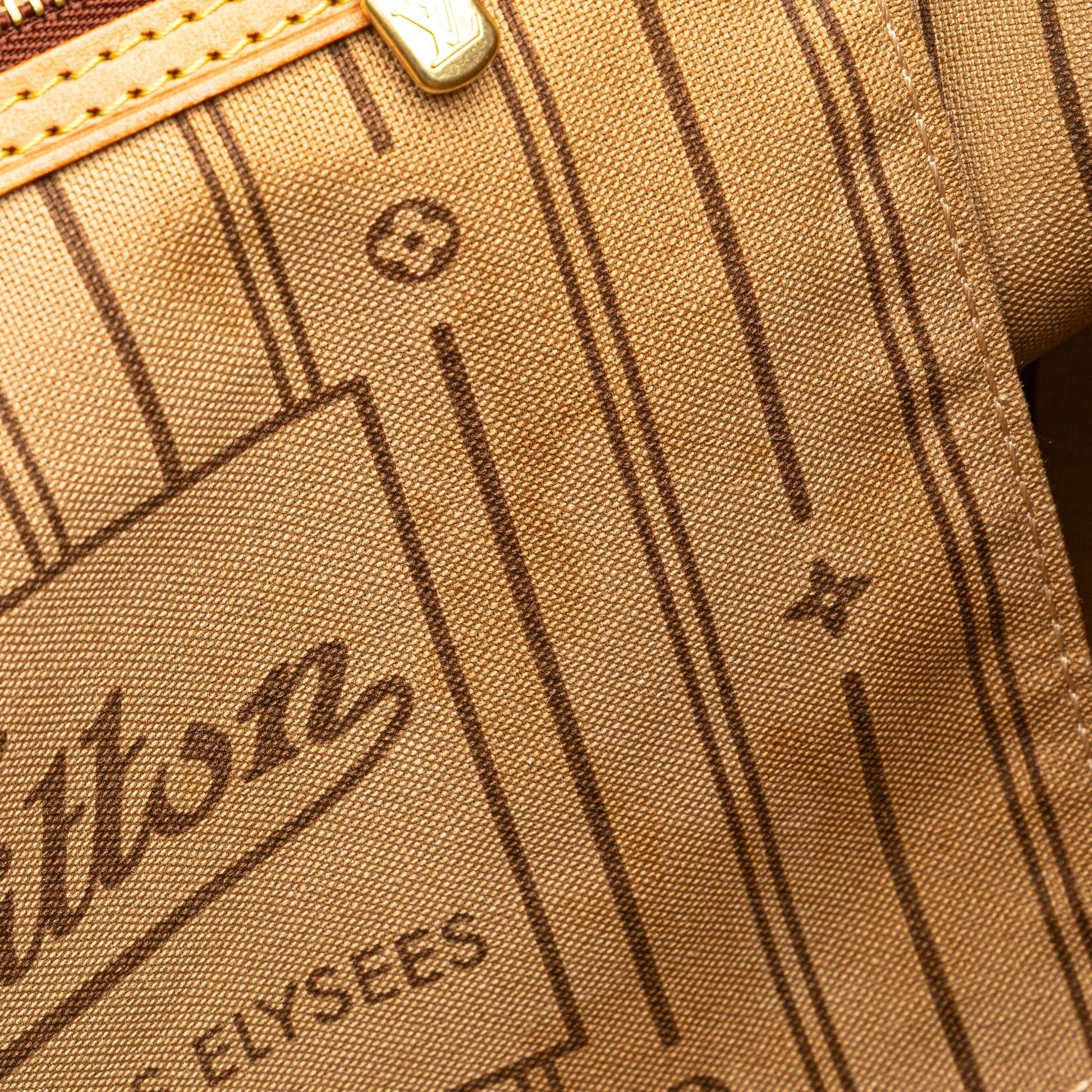 Louis Vuitton Neverfull MM Monogram – 2007 – Marrone - Etoilux