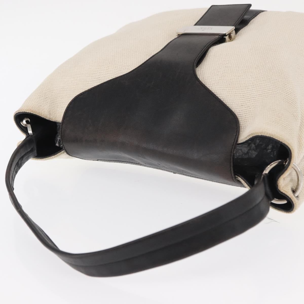 Gucci Shoulder Bag Vintage Canvas Beige/Nero – 38 cm - Etoilux