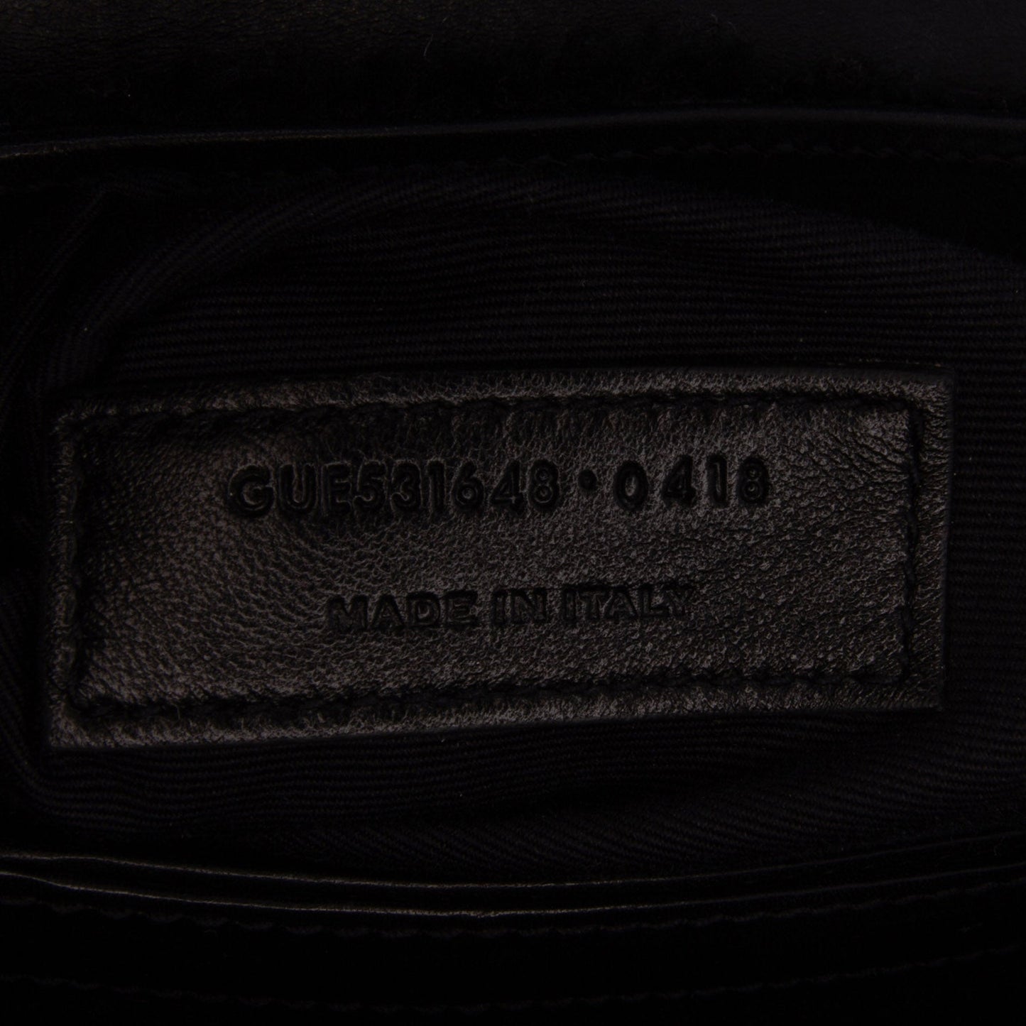 Saint Laurent – Borsa a Tracolla in Shearling Nero – 2018 - Etoilux