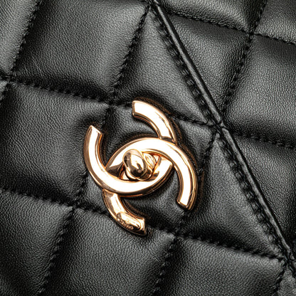 CHANEL Borsa a tracolla Trendy CC Flap in pelle di agnello media - Etoilux