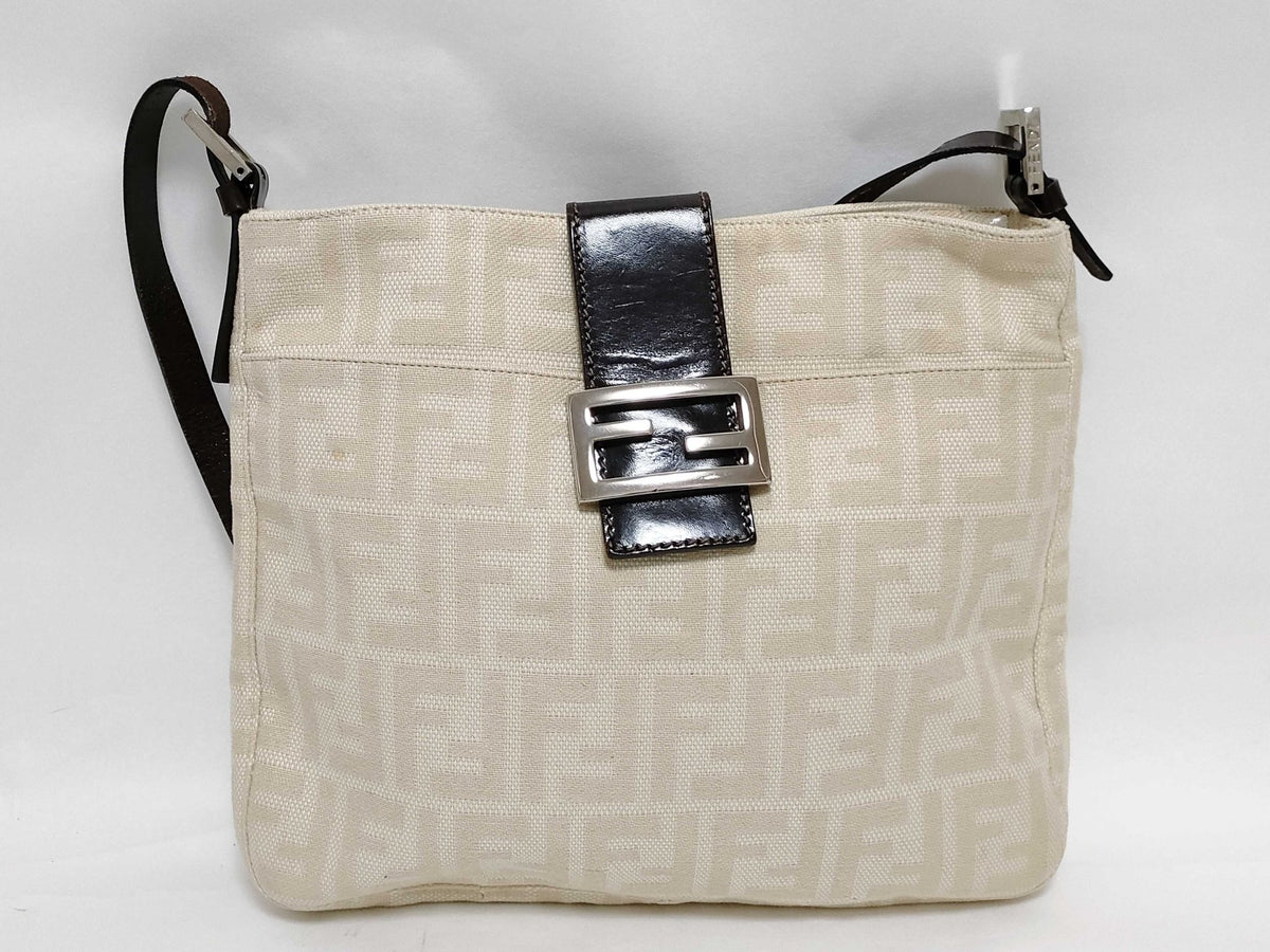 Fendi Borsa a spalla in tela - Etoilux