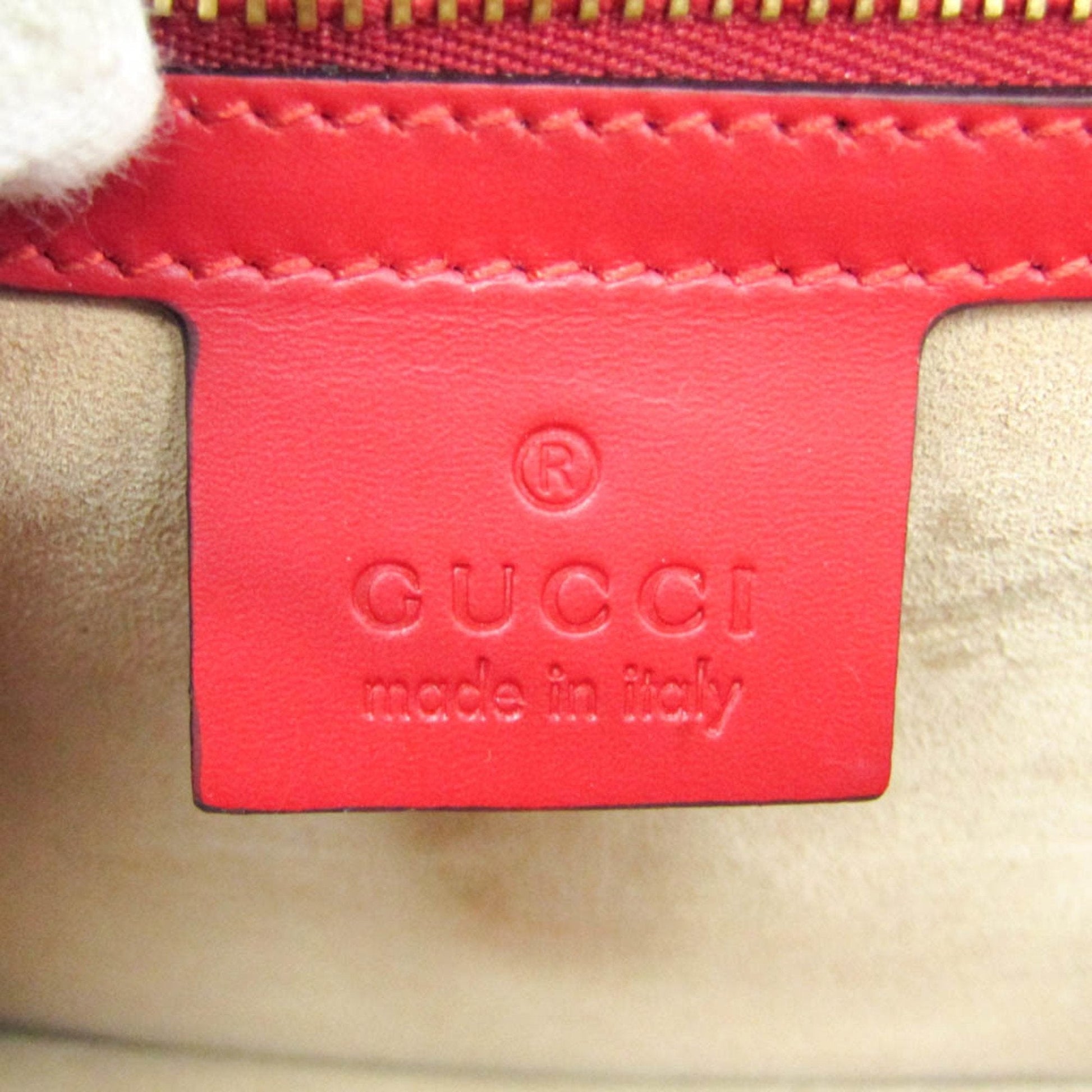 Gucci Sylvie – Leather Red – Medium - Etoilux