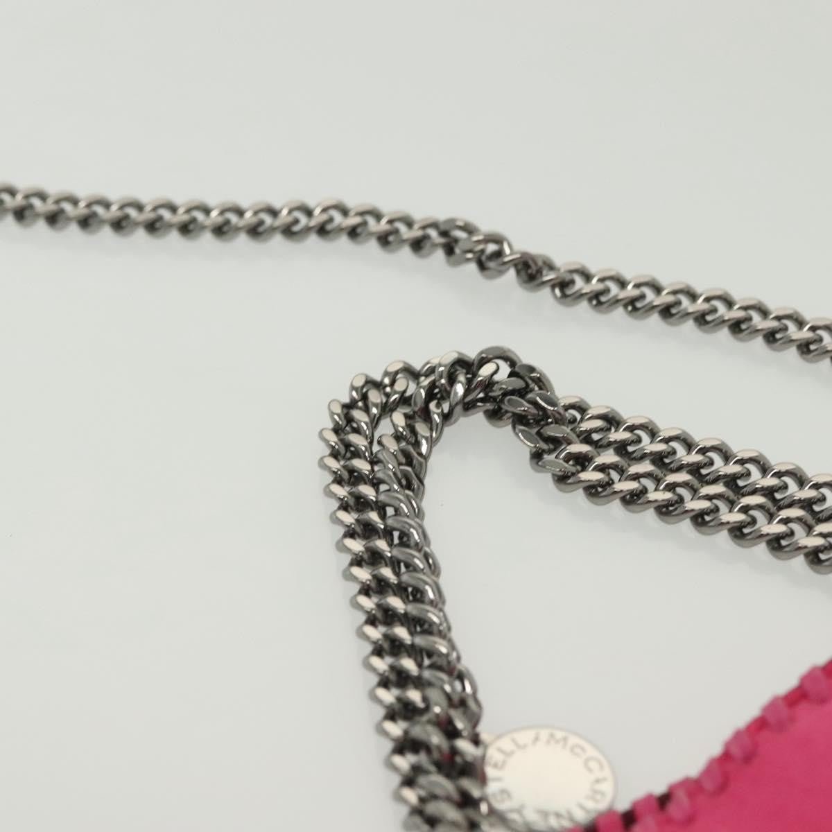 Stella McCartney Falabella Mini Tote Shaggy Deer Fuchsia Hardware Ruthenium - Etoilux